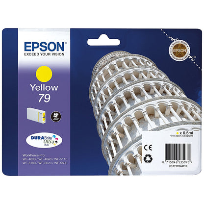 Epson 79 Tower of Pisa DURABrite Ultra Ink Cartridge Yellow C13T79144010 Easy2Order : EP53597