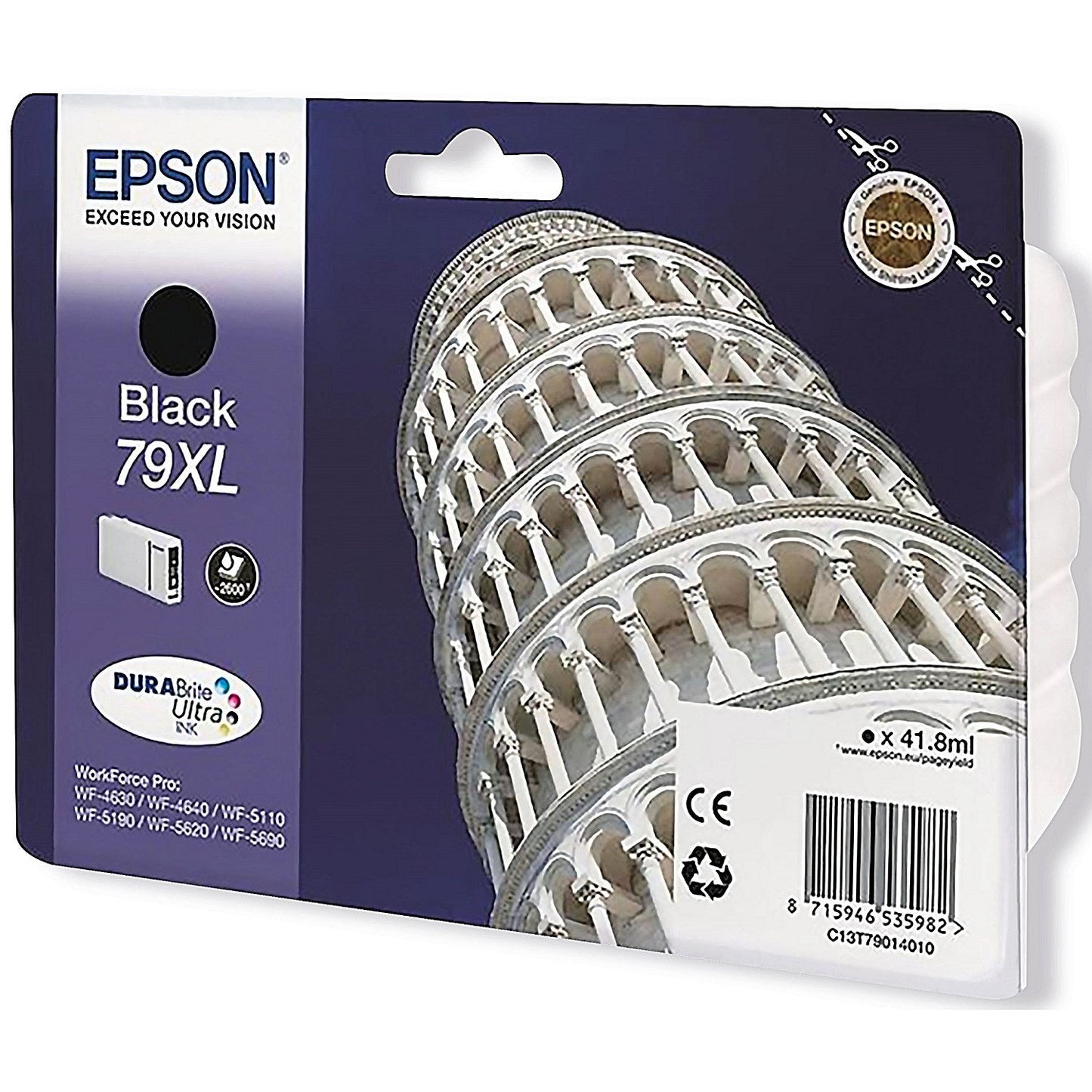 Epson 79XL Black High Yield Inkjet Cartridge