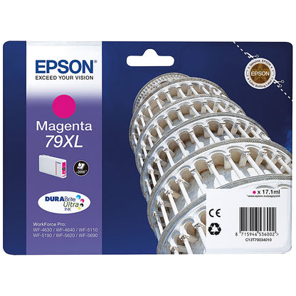 Epson 79XL Magenta High Yield Inkjet Cartridge