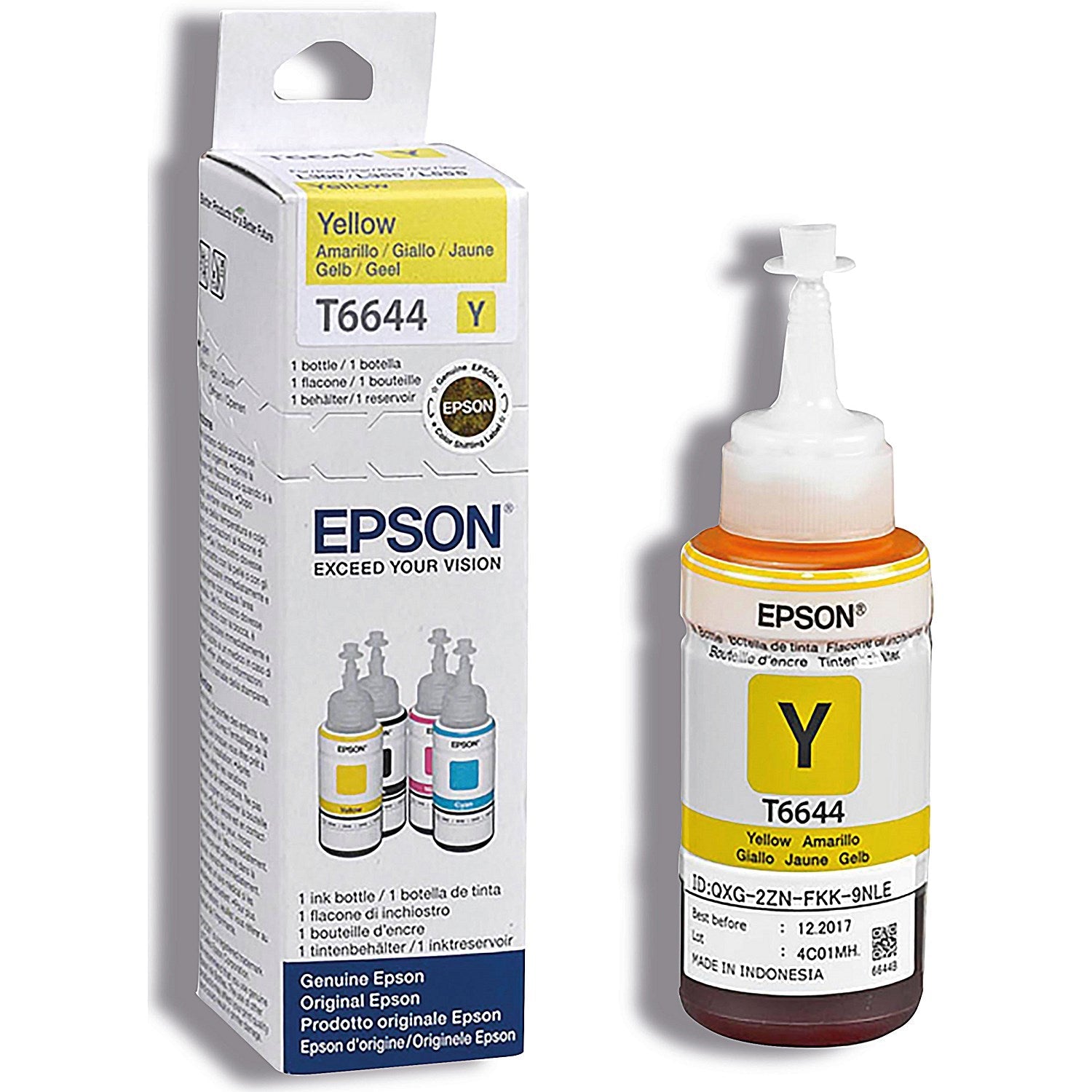Epson 664 EcoTank Ink Bottle Yellow C13T664440 Easy2Order : EP54100