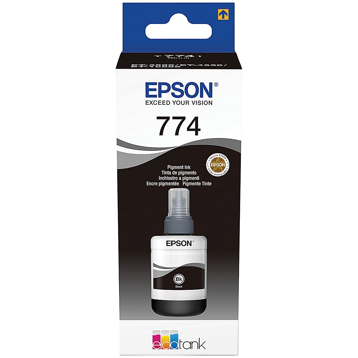 Epson 774 EcoTank Ink Bottle Pigment Black C13T774140 Easy2Order : EP60141