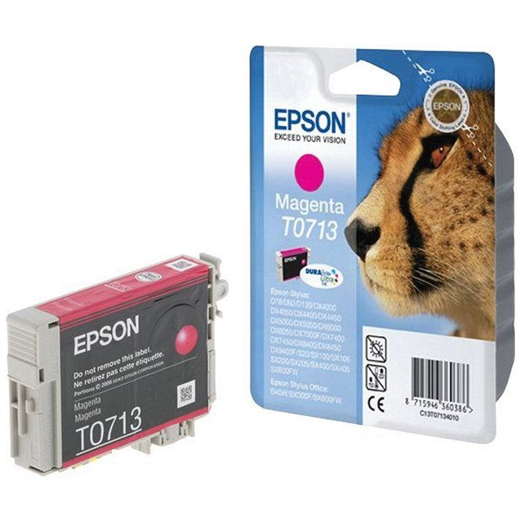 Epson T0713 Magenta DURABrite Inkjet Cartridge