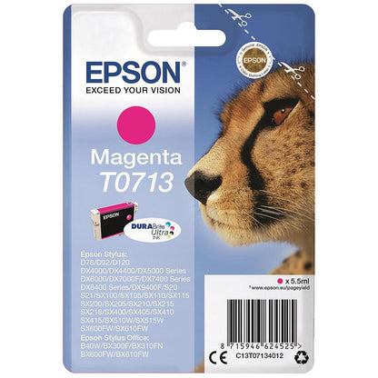 Epson T0713 Magenta DURABrite Inkjet Cartridge