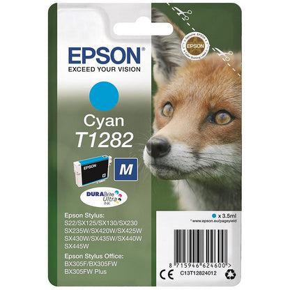Epson T1282 Cyan DURABrite Inkjet Cartridge