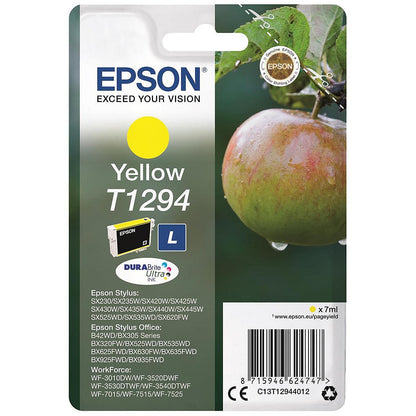 Epson T1294 Yellow DURABrite Inkjet Cartridge