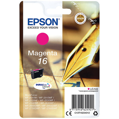 Epson 16 Magenta Inkjet Cartridge
