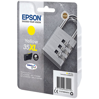 Epson DURABrite 35XL Ultra Yellow High Yield Ink Cartridge