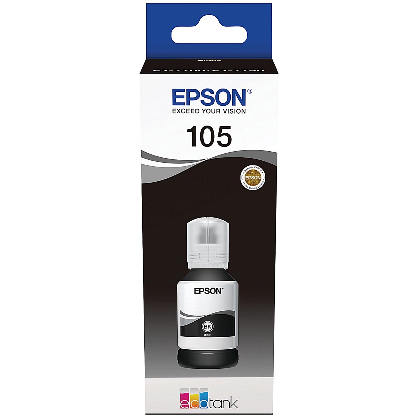 Epson 105 EcoTank Ink Bottle Pigment Black C13T00Q140