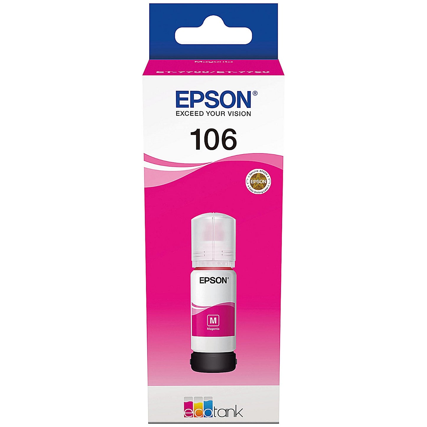 Epson 106 EcoTank Ink Bottle Magenta C13T00R340