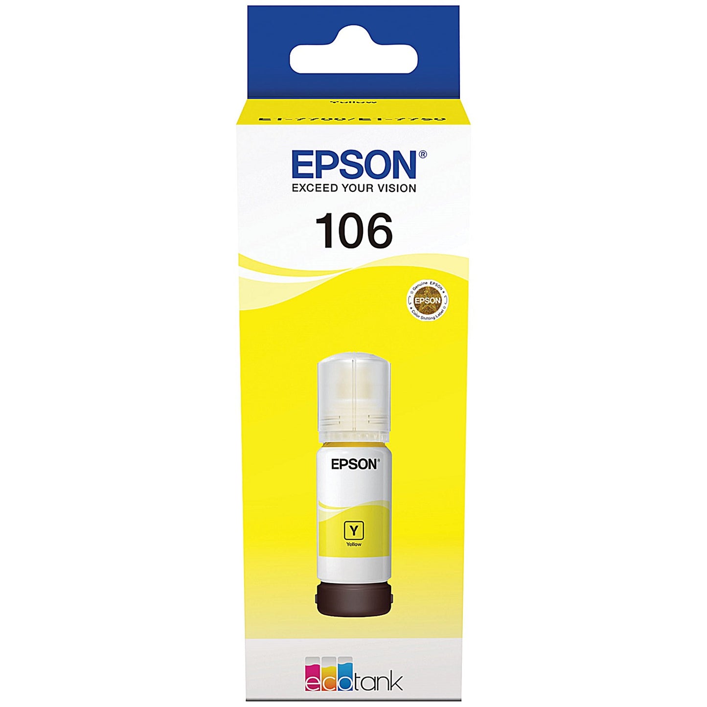 Epson 106 EcoTank Ink Bottle Yellow C13T00R440