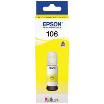 Epson 106 EcoTank Ink Bottle Yellow C13T00R440
