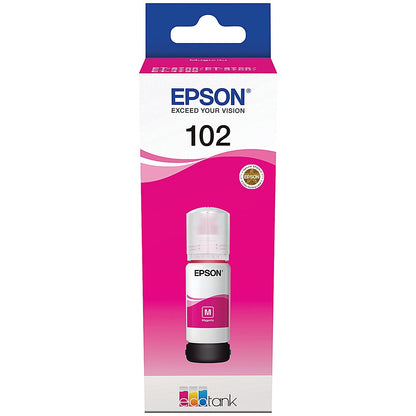 Epson 102 EcoTank Ink Bottle Magenta C13T03R340