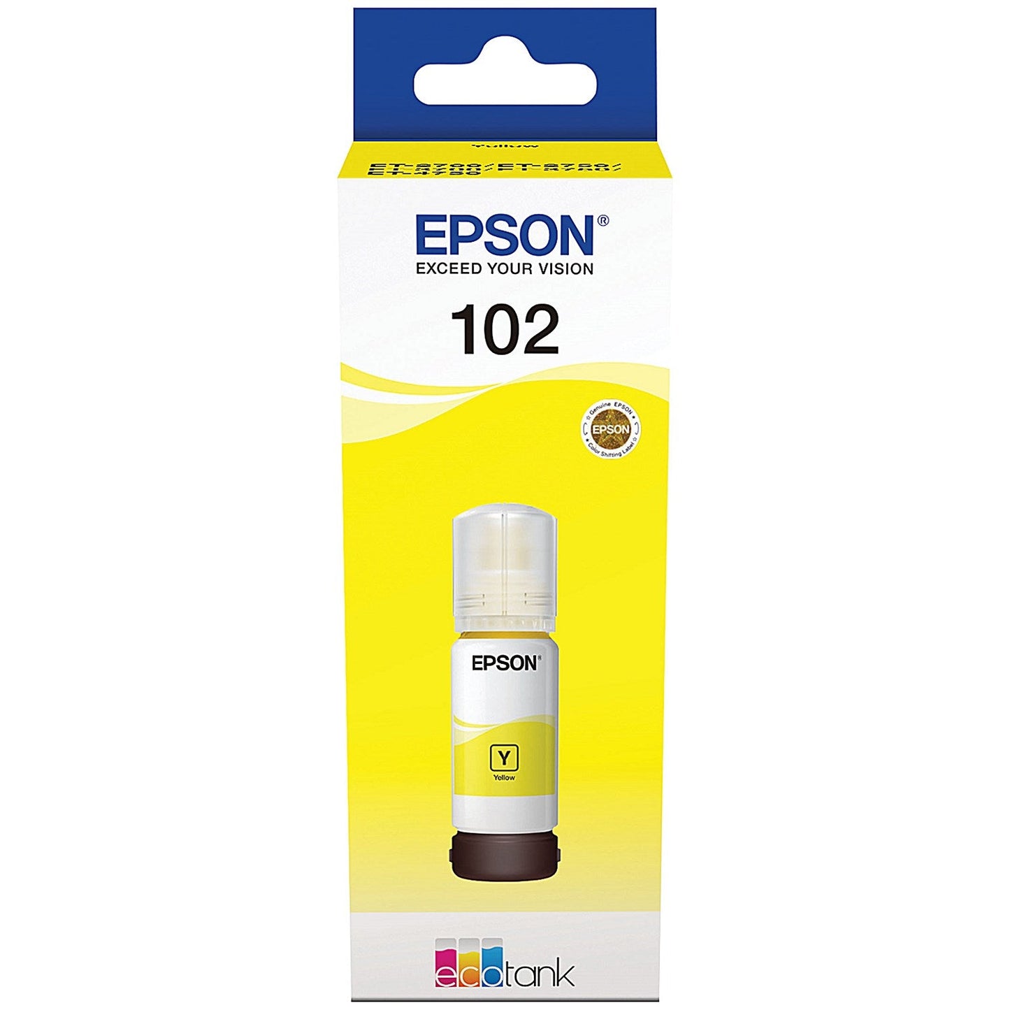Epson 102 EcoTank Ink Bottle Yellow C13T03R440