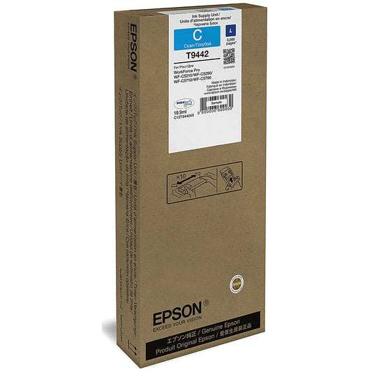 Epson T9442 Ink Cartridge L Cyan C13T944240
