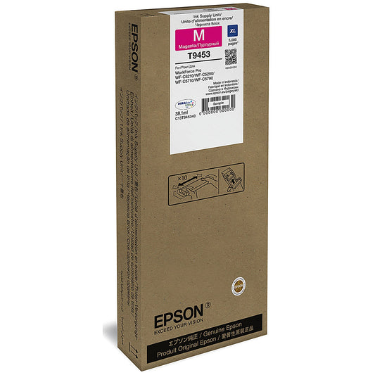 Epson T9453 Ink Cartridge XL High Yield Magenta C13T945340