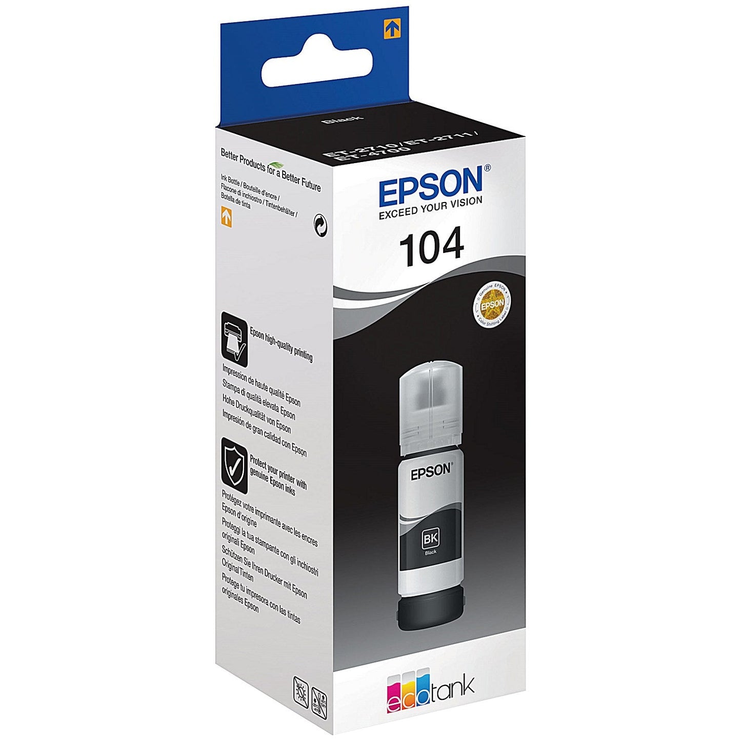 Epson 104 EcoTank Ink Bottle Black C13T00P140