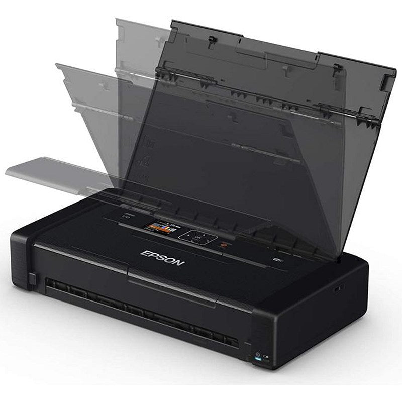 Epson WorkForce WF-110W A4 Wireless Portable Colour Inkjet Printer, Black