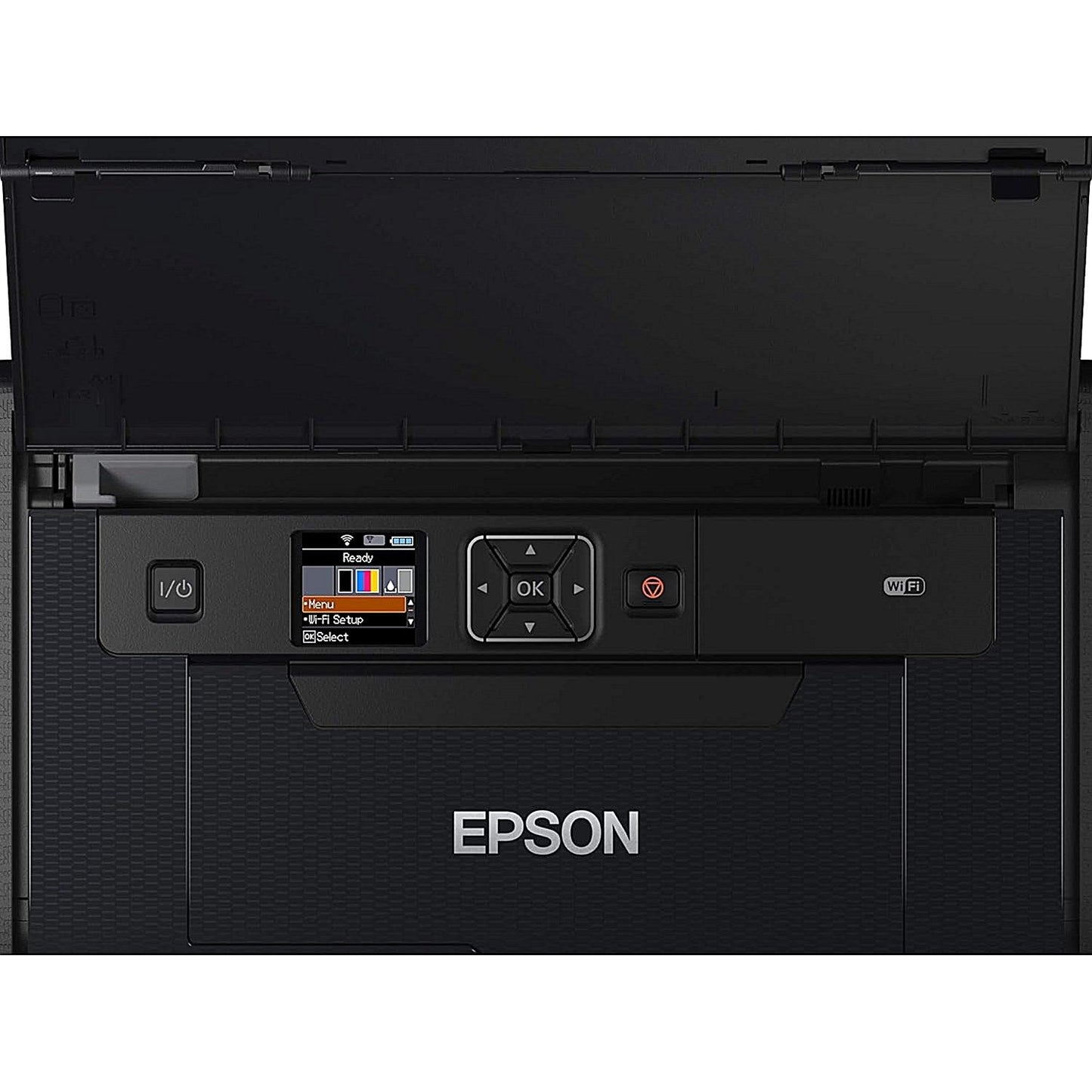 Epson WorkForce WF-110W A4 Wireless Portable Colour Inkjet Printer, Black Easy2Order : EP67082