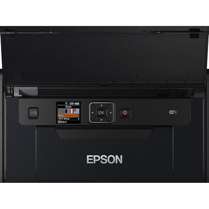Epson WorkForce WF-110W A4 Wireless Portable Colour Inkjet Printer, Black Easy2Order : EP67082