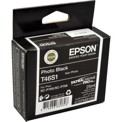 Epson T46S1 UltraChrome Pro Ink Cartridge Photo Black C13T46S100