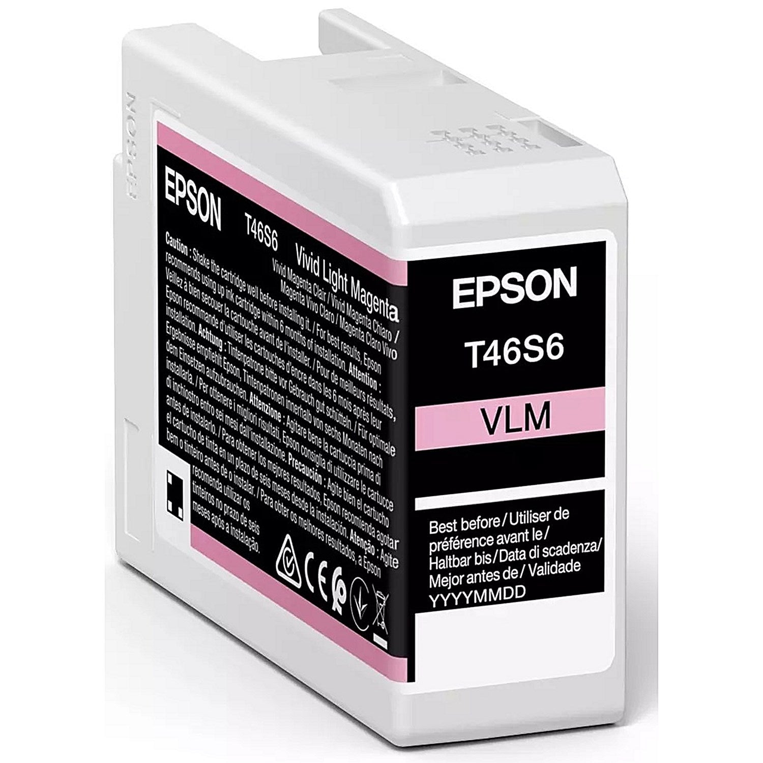 Epson T46S6 UltraChrome Pro Ink Cartridge Vivid Light Magenta C13T46S600 Easy2Order : EP68087