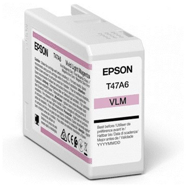 Epson T47A6 UltraChrome Pro Ink Cartridge Vivid Light Magenta C13T47A600
