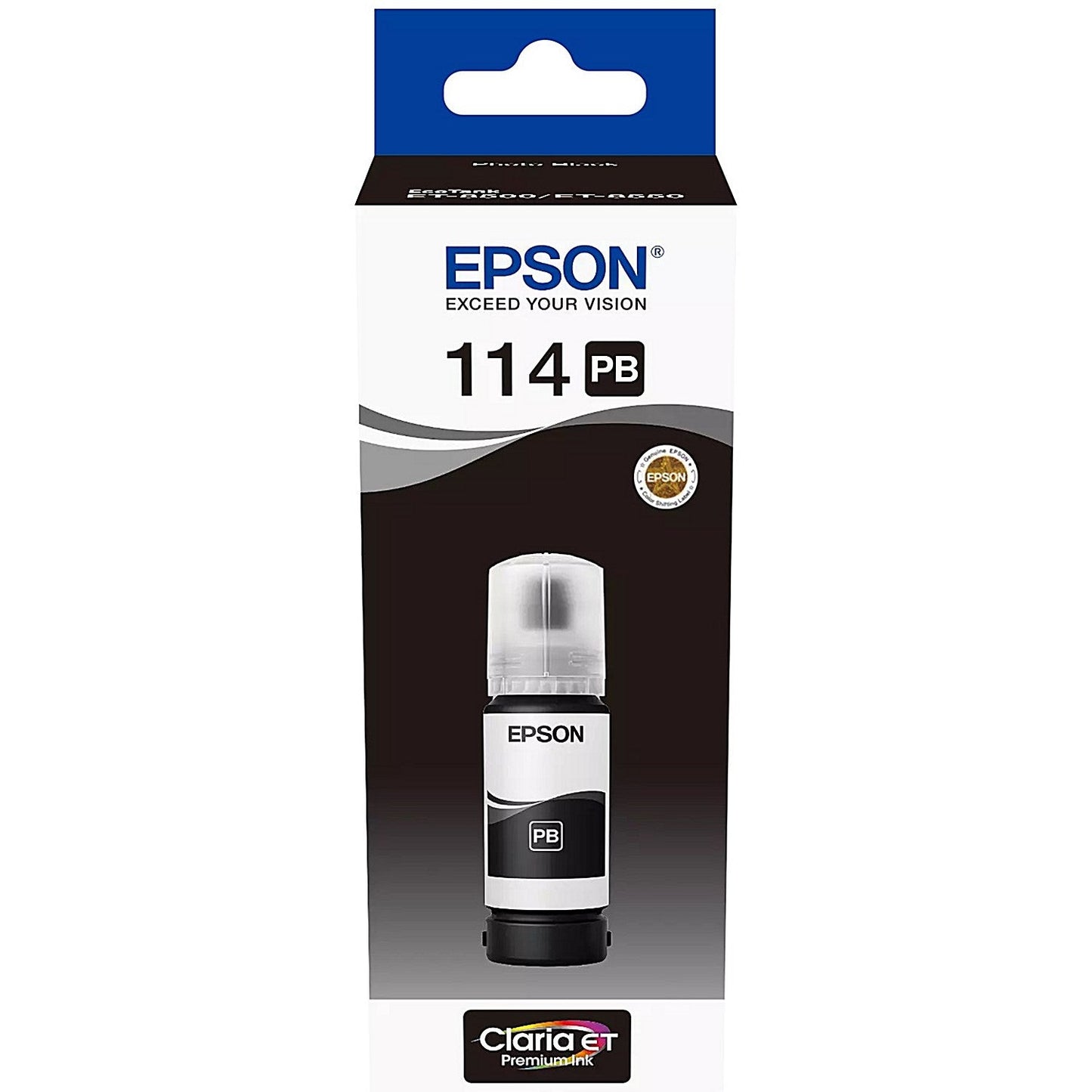 Epson 114 EcoTank Ink Bottle Photo Black C13T07B140