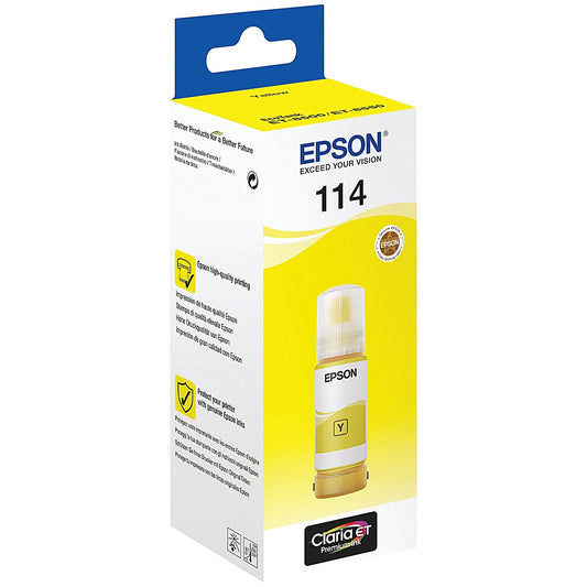 Epson 114 EcoTank Ink Bottle Yellow C13T07B440 Easy2Order : EP68732