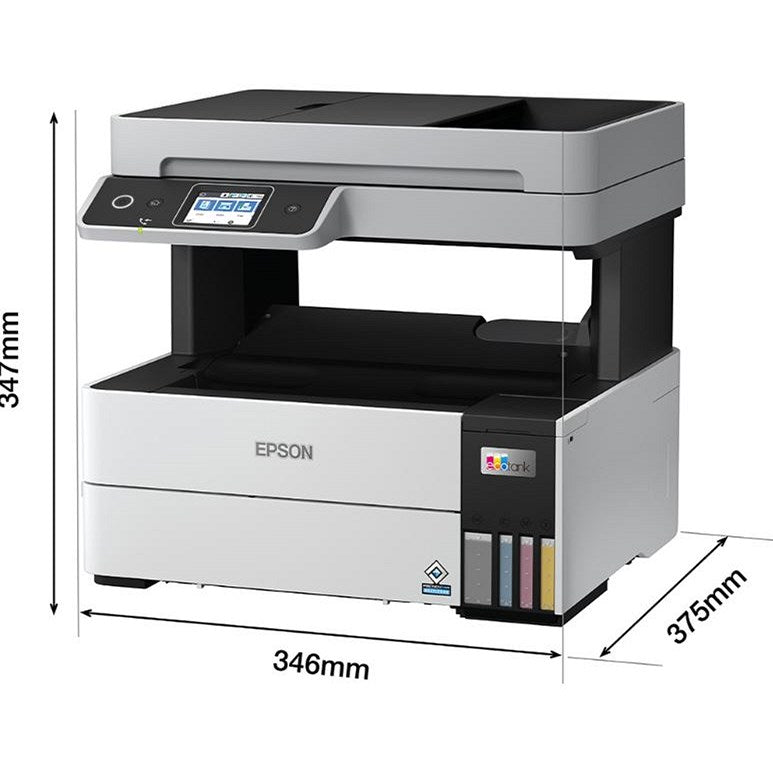 Epson EcoTank ET-5170 A4 Wireless Multifunction Colour Inkjet Printer, White