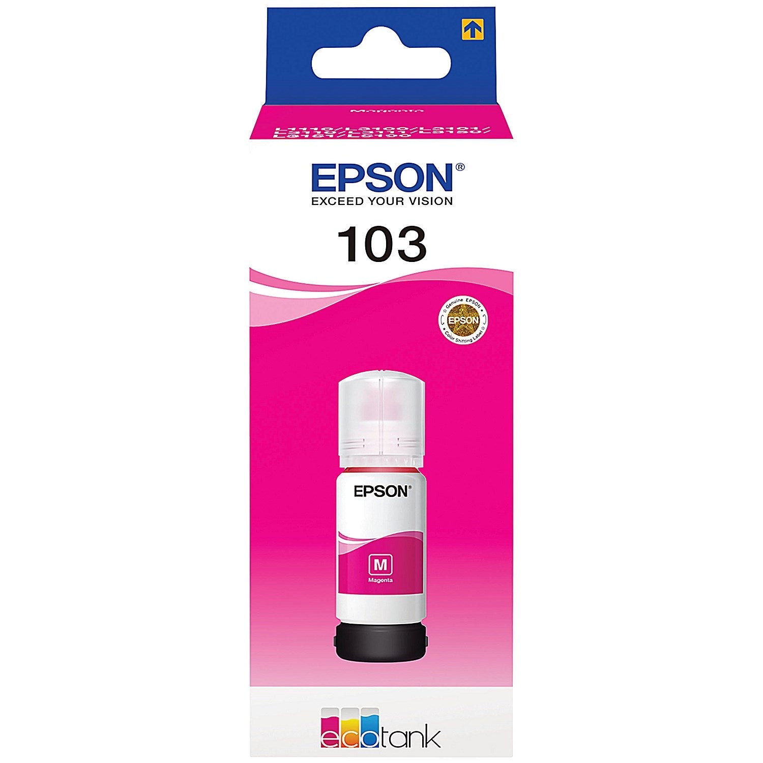 Epson 103 EcoTank Ink Bottle Magenta C13T00S34A10 Easy2Order : EP69050