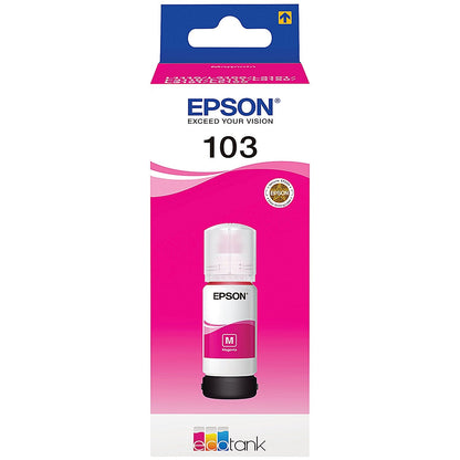 Epson 103 EcoTank Ink Bottle Magenta C13T00S34A10 Easy2Order : EP69050