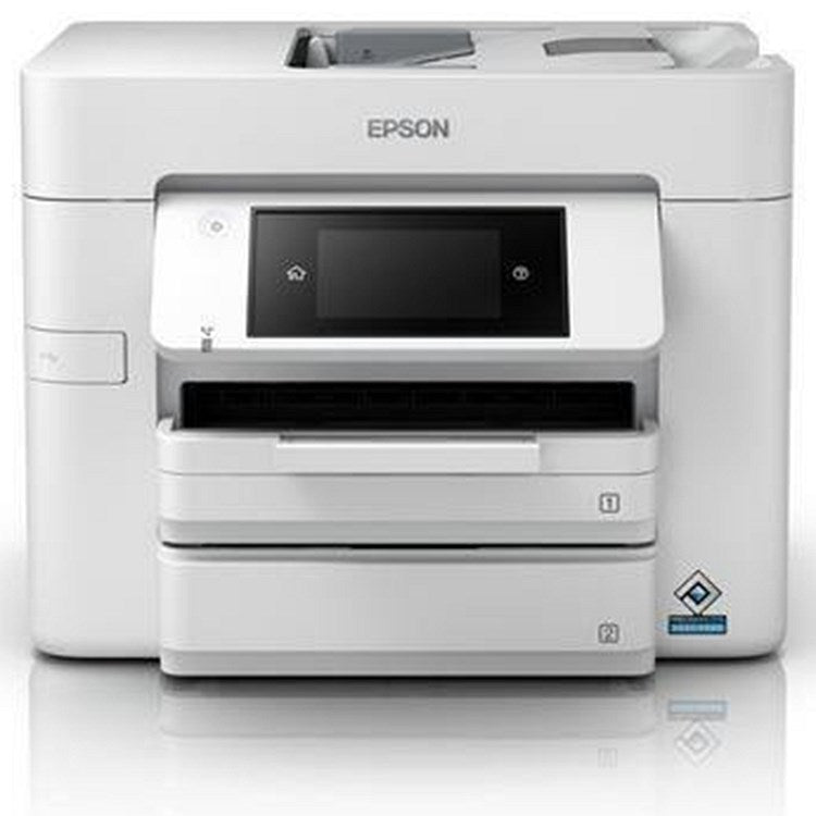 Epson WorkForce Pro WF-C4810DTWF A4 4-in-1 Wireless Colour Inkjet Printer, White