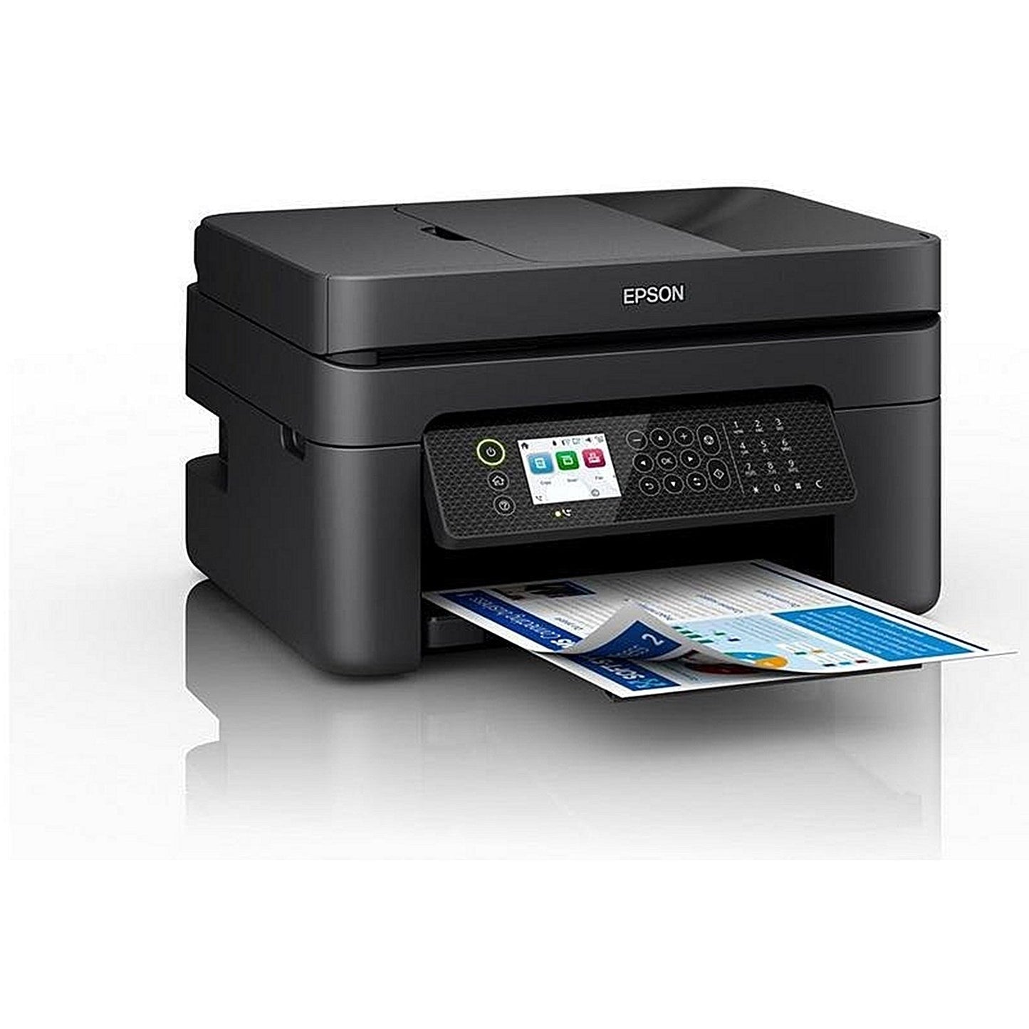 Epson WorkForce WF-2950DWF A4 4-in-1 Wireless Colour Inkjet Printer, Black