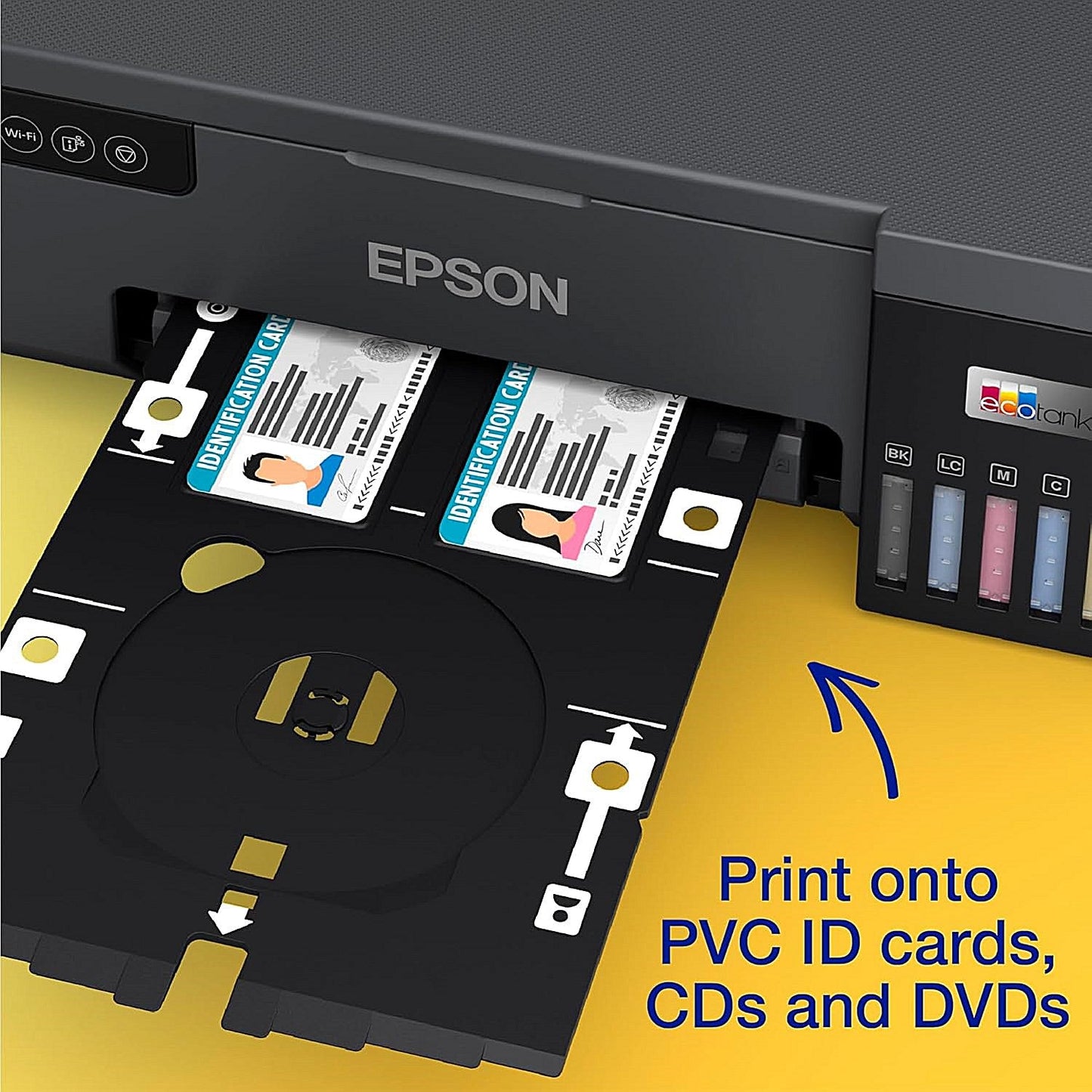 Epson EcoTank ET-18100 A3+ Wireless Colour Inkjet Printer, Black
