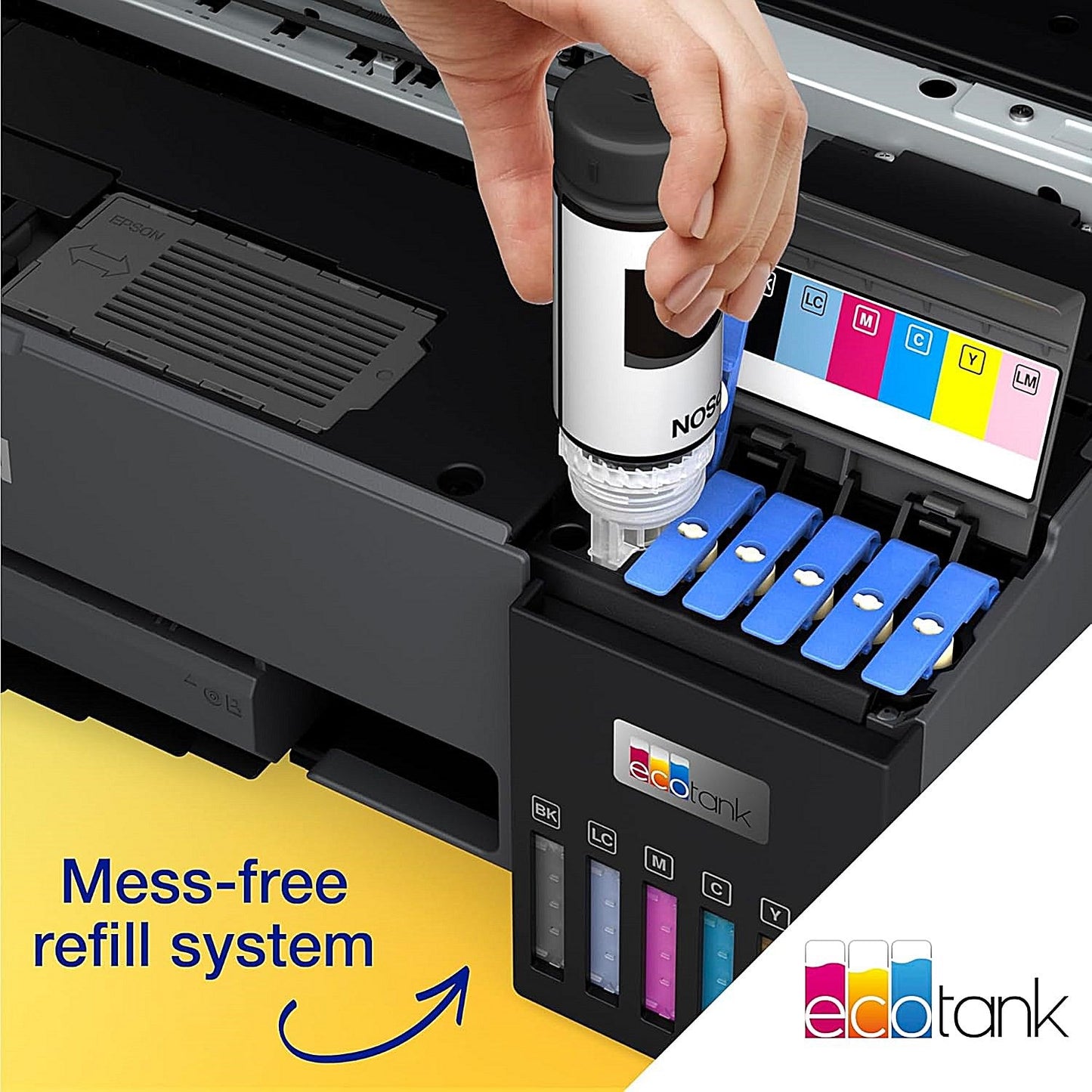 Epson EcoTank ET-18100 A3+ Wireless Colour Inkjet Printer, Black