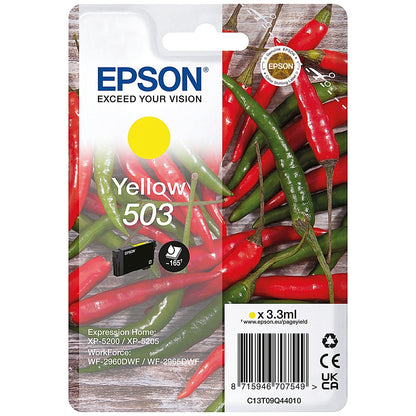 Epson 503 Chillies Ink Cartridge Yellow C13T09Q44010 Easy2Order : EP70754