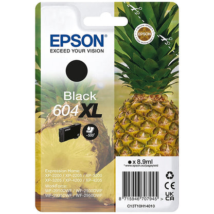 Epson 604XL Pineapple Ink Cartridge High Yield Black C13T10H14010 Easy2Order : EP70794