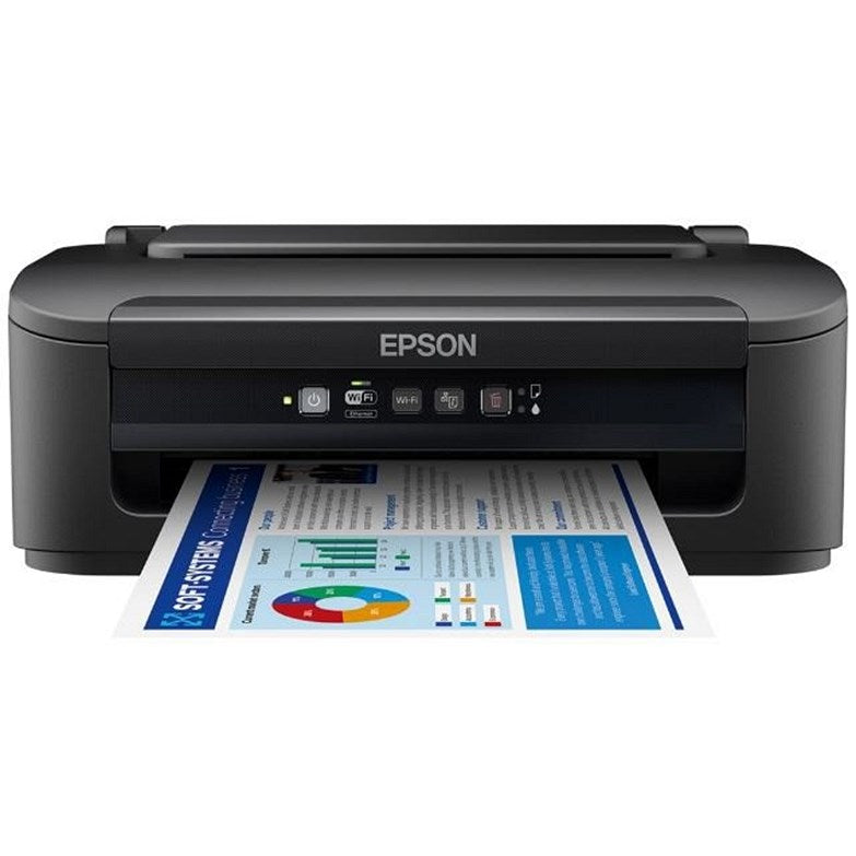 Epson WorkForce WF-2110W A4 Wireless Colour Inkjet Printer, Black