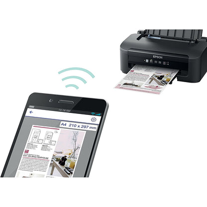 Epson WorkForce WF-2110W A4 Wireless Colour Inkjet Printer, Black