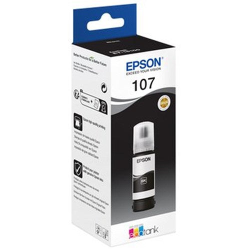Epson 107 EcoTank Ink Bottle Black C13T09B140 Easy2Order : EP71233