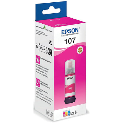 Epson 107 EcoTank Ink Bottle Magenta C13T09B340