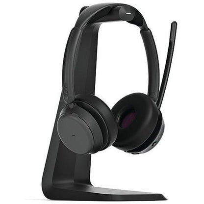 Epos Impact 1061T Wireless Binaural On Ear Headset Bluetooth with Charging Stand 1001173