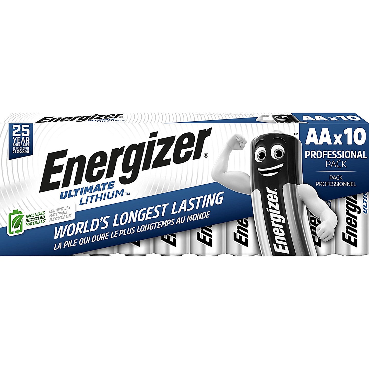 Energizer Ultimate AA Lithium Batteries, Pack of 10