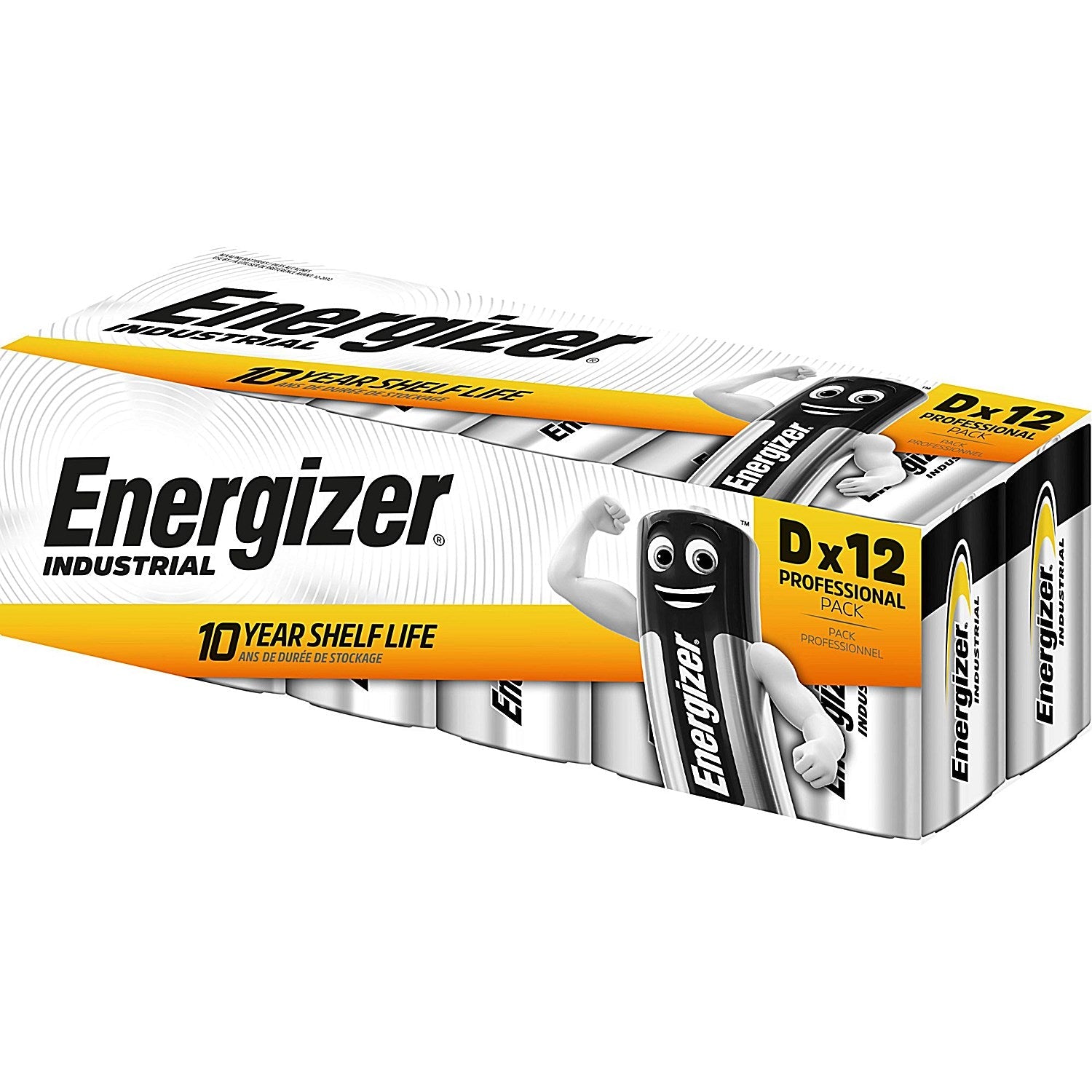 Energizer Industrial D Alkaline Batteries, Pack of 12 Easy2Order : ER36108