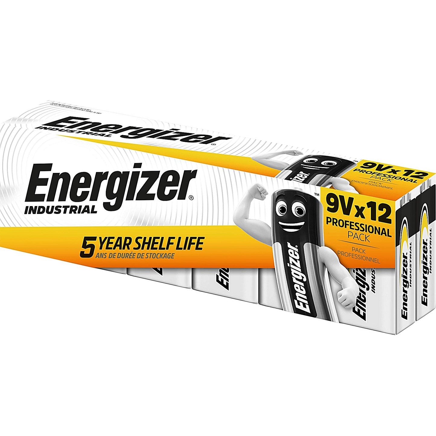 Energizer Industrial 9V Alkaline Batteries, Pack of 12 Easy2Order : ER36109