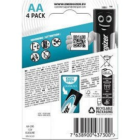 Energizer Max Plus AA Batteries, Pack of 4