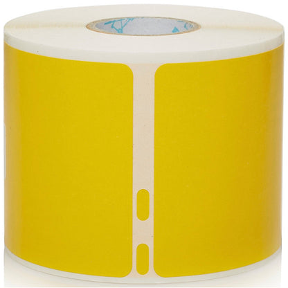 Dymo 2133400 LabelWriter Shipping Labels, Black on Yellow, 54x101mm, 220 Labels Per Roll