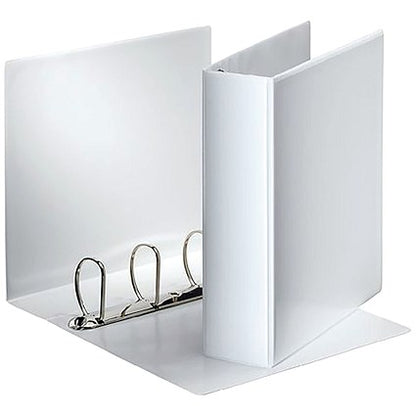 Esselte Presentation Ring Binder, A4, 4 D-Ring, 40mm Capacity, White