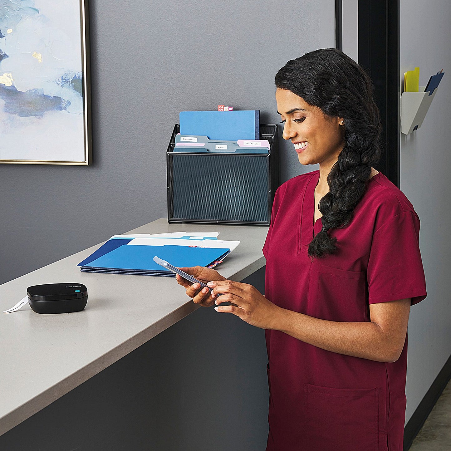 Dymo LetraTag 200B Bluetooth Label Printer, Desktop