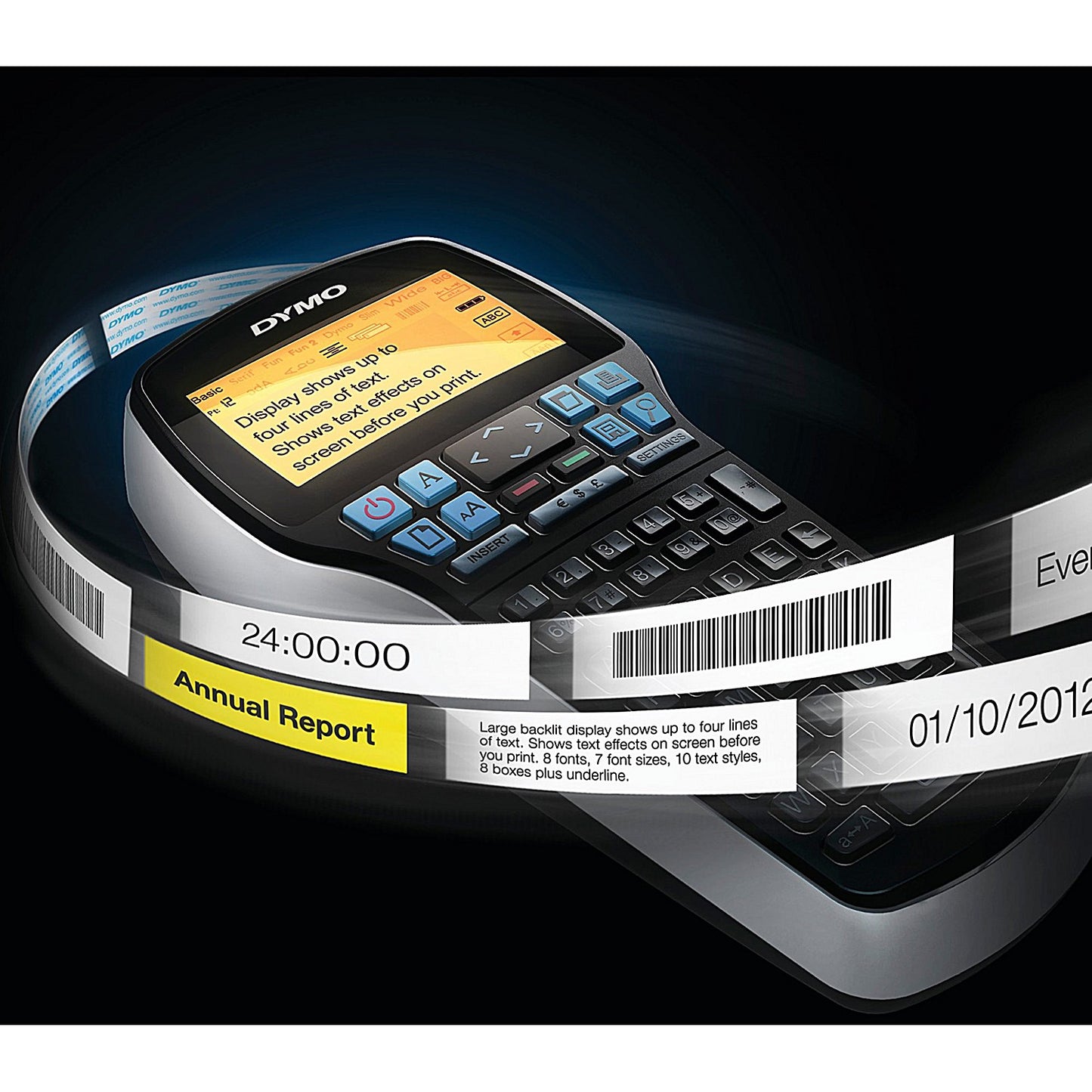 Dymo LabelManager 420P Label Printer Kit Case, Handheld